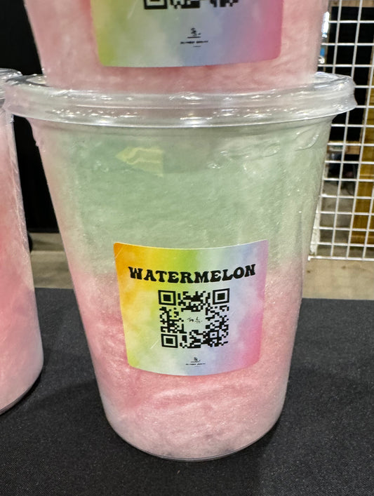 Watermelon Cotton Candy