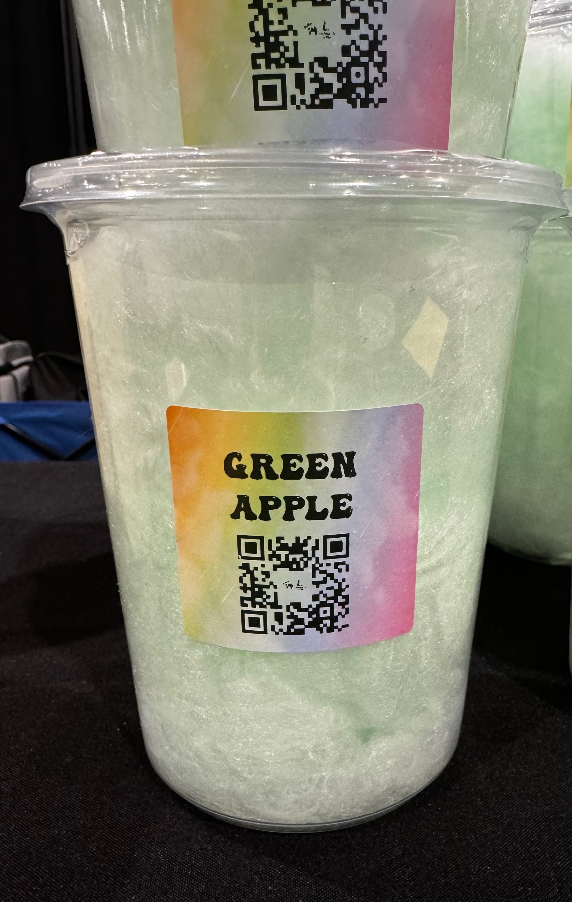 Green Apple Cotton Candy