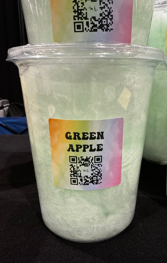 Green Apple Cotton Candy