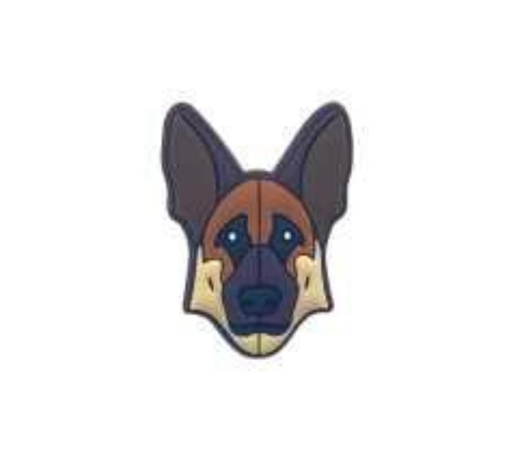 German Shepherd face