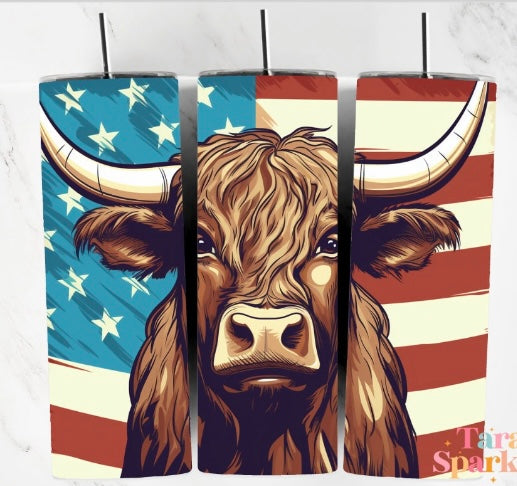 Flag cow