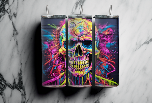 Colorful skull