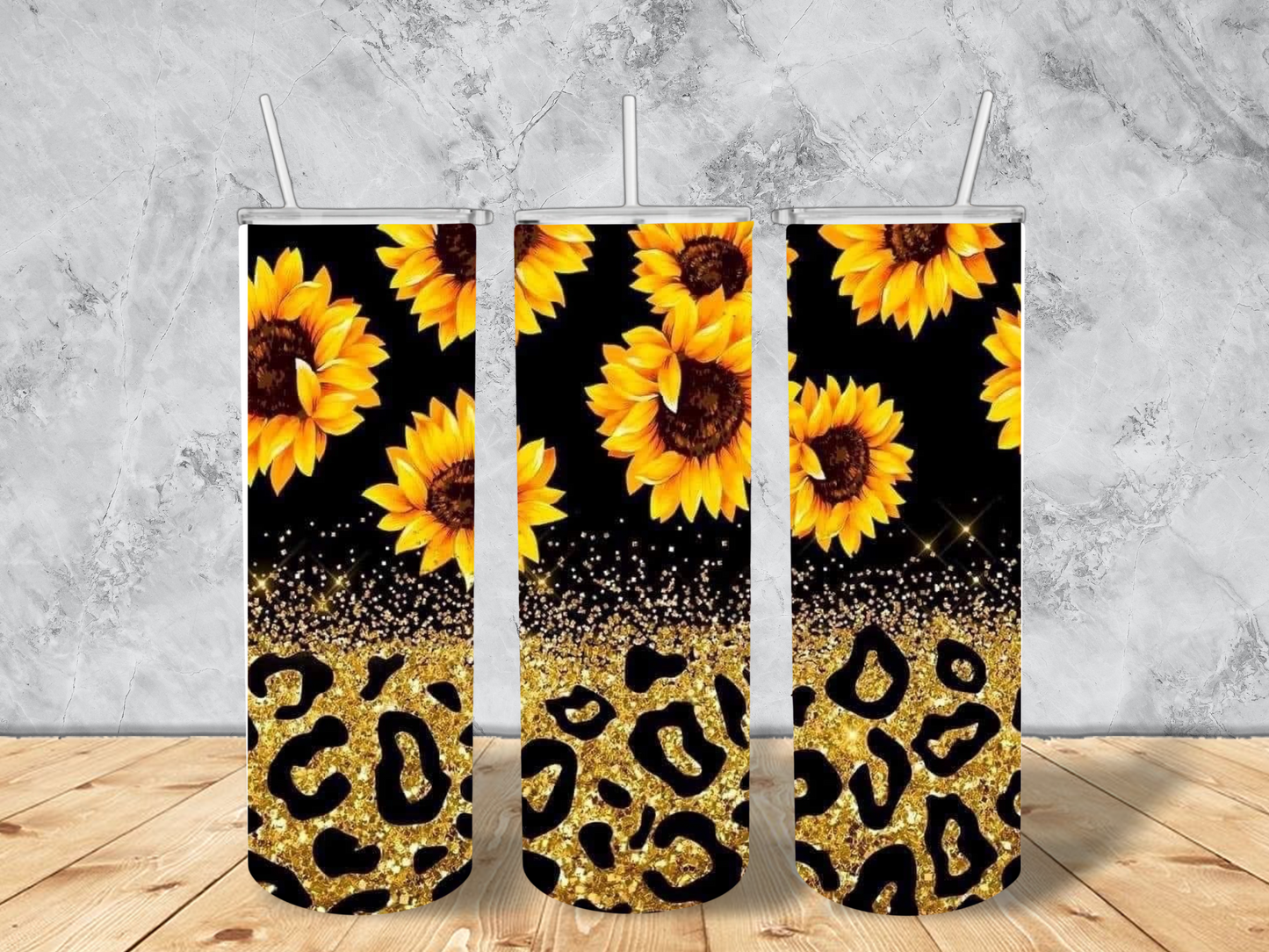 Sunflower and Cheetah