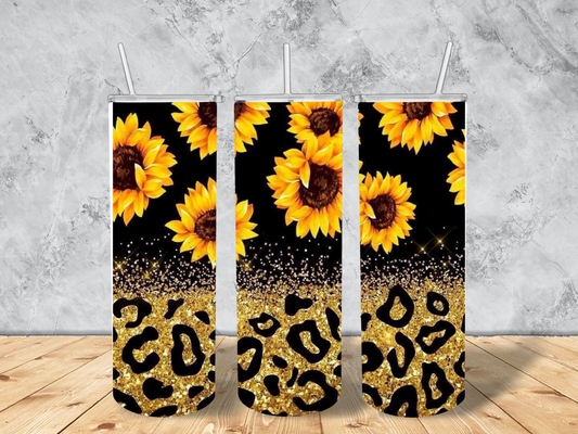 Sunflower and Cheetah