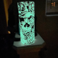 SKULL glow tumbler