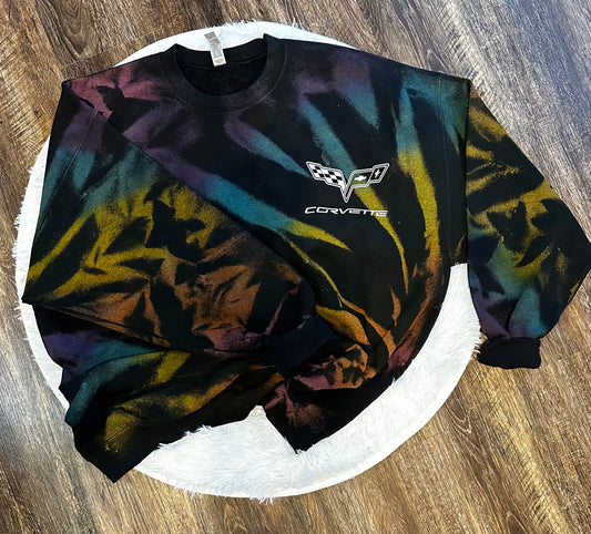 Corvette tie dye