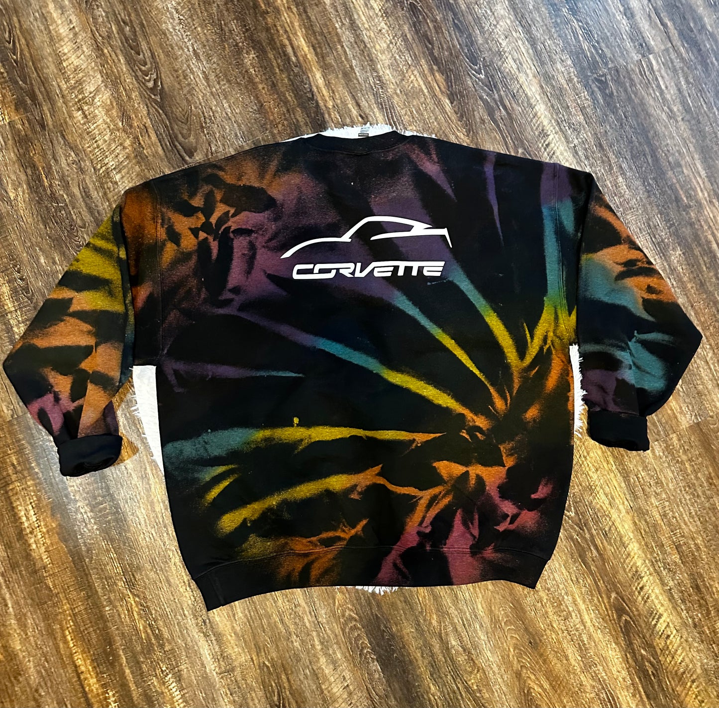 Corvette tie dye