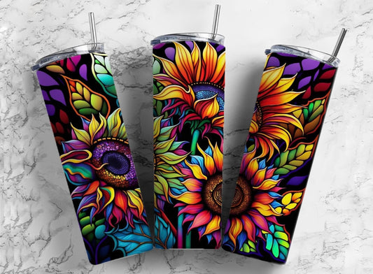 Sunflowers Vibrant Ink