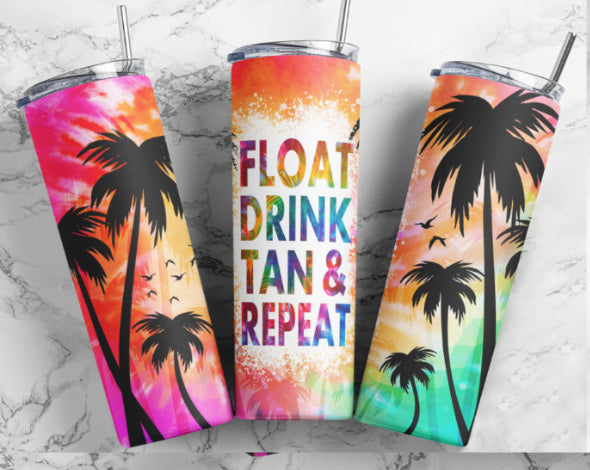 Float tan drink repeat